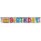 Happy Birthday Fringe Banner Design, 4.75 ft.