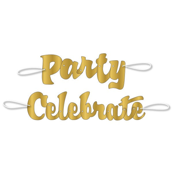 Celebrate Party Banner, 3.05 ft.
