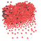 Heart Shaped Confetti Red, 0.5 oz.
