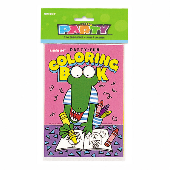 Coloring Book Party Favors, 8-ct.