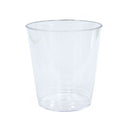 2 oz. Clear Plastic Shot Cup Tumblers, 16 Count