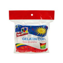 5.5 oz. Plastic Gelatin Cup with Lid, Clear, 14-ct.