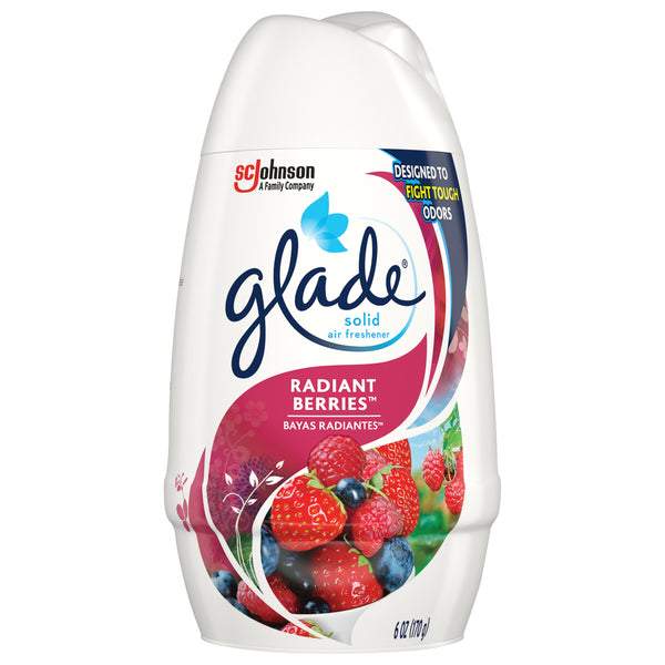 Glade Solid Air Freshener Radiant Berries, 6 oz