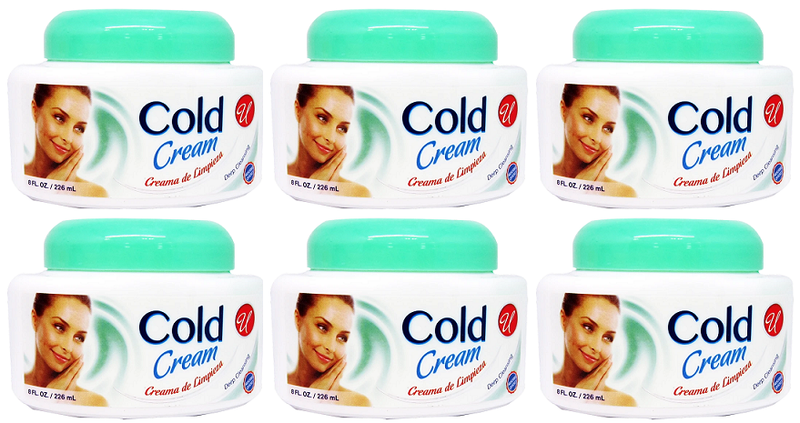 Cold Cream Deep Cleansing, 8 fl oz. (Pack of 6)