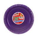 9" Purple Plastic Plate 10 Count