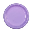 9" Hydrangea Plastic Plate 10 Count