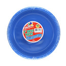 9" Blue Plastic Plate 10 Count