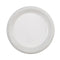 9" White Plastic Plates 10 Count