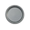 7" Silver Plastic Plate 15 Count