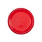 7" Red Plastic Plate - 15 Count