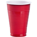12 oz. Plastic Cup - Red - 20 Count