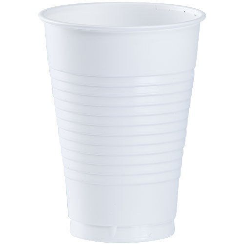 12 oz. Plastic Cup - White - 20 Count