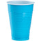 12 oz. Plastic Cup - Island Blue - 20 Count