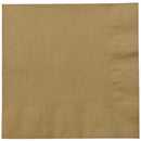 Luncheon Napkin, Gold, 20 Count