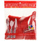 Red Combo Cutlery 48 Count