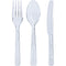 Clear Combo Cutlery 48 Count