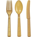 Gold Combo Cutlery 48 Count