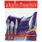 Purple Combo Cutlery 48 Count
