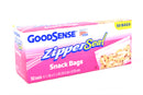 GoodSense Zipper Seal Snack Bags, 50 ct.