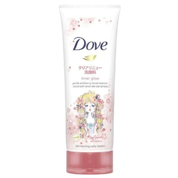Dove Inner Glow Gentle Exfoliating Facial Cleanser w/ Sakura, 100g