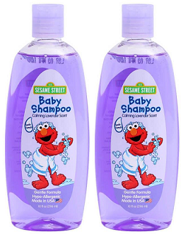 Sesame Street Baby Shampoo Calming Lavender Scent, 10 fl oz. (Pack of 2)