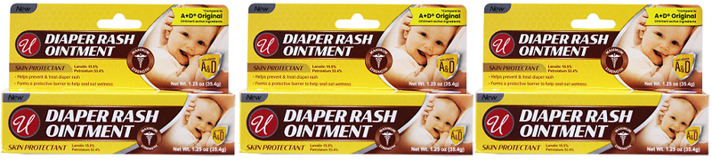 Diaper Rash Ointment Skin Protectant, 1.25 oz (Pack of 3)