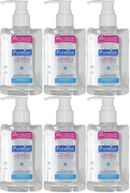 Puretize Hand Sanitizer Refreshing Gel + Vitamin E, 8.45 oz (Pack of 6)