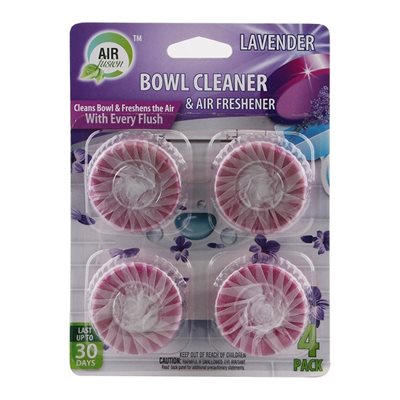 Air Fusion Lavender Bowl Cleaner & Air Freshener, 4 Ct.