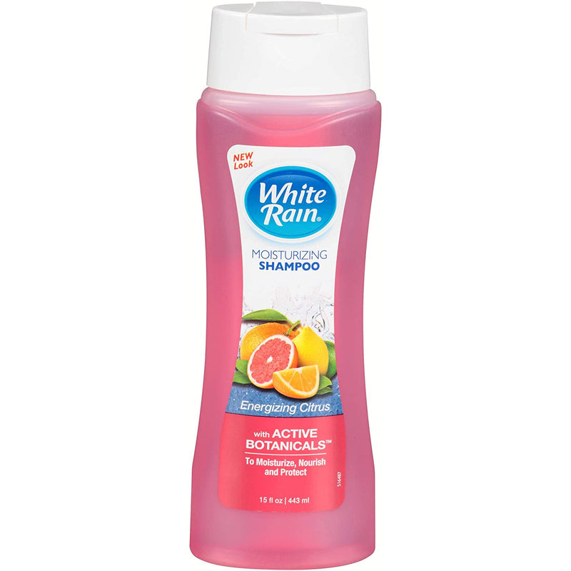 White Rain Energizing Citrus Moisturizing Shampoo, 15 fl oz.