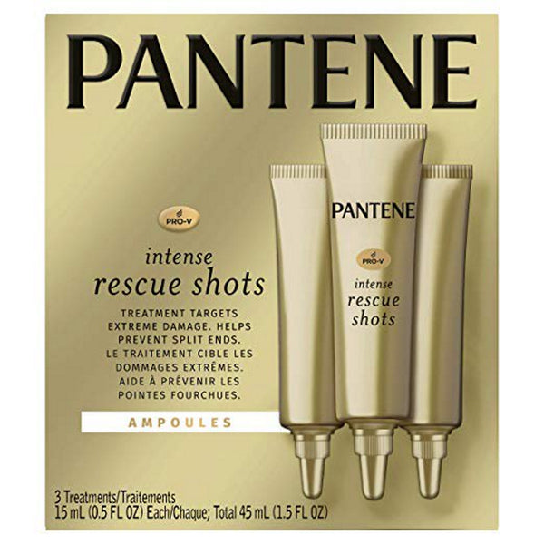 Pantene Pro-V Intense Rescue Shots Treatments, 45ml (EXP 10/21)