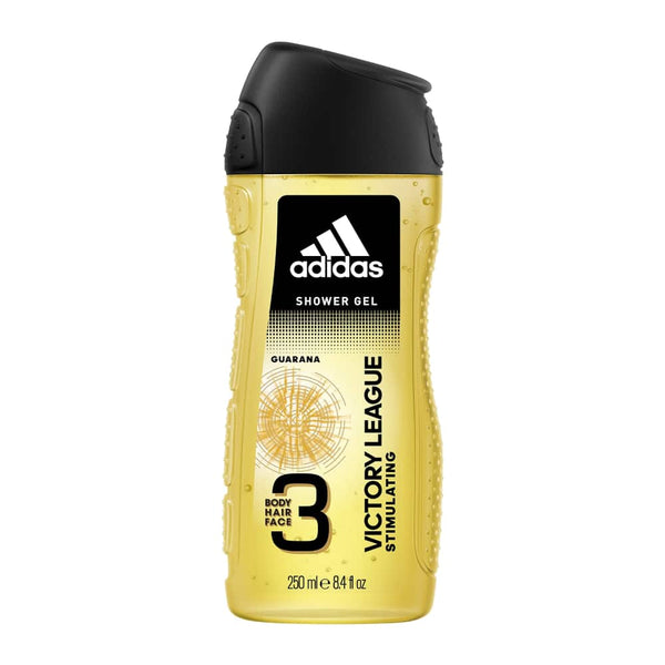 Adidas 3-in-1 VICTORY LEAGUE Stimulating Guarana Shower Gel, 8.4oz