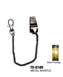 Metal Whistle and Chain