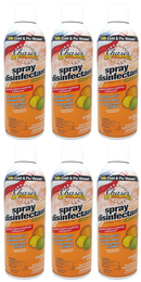 Chase's Home Value Spray Disinfectant Citrus Scent, 6 oz. (Pack of 6)