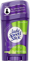 Lady Speed Stick Powder Fresh Invisible Dry Deodorant, 1.4 oz