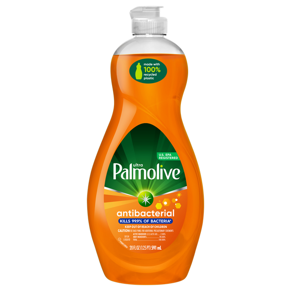 Palmolive Antibacterial Dish Liquid,  20 oz. (591ml)
