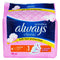 Always Classic Sensitive Normal Size 1 Sanitary Pads, 10 ct.