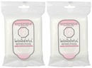 Hypoallergenic Facial & Eye Make-Up Removal Washcloths, 40 ct. (Pack of 2)