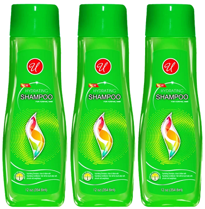 Hydrating Shampoo for Normal Hair, 12 oz. (Pack of 3)