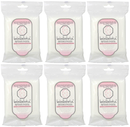 Hypoallergenic Facial & Eye Make-Up Removal Washcloths, 40 ct. (Pack of 6)