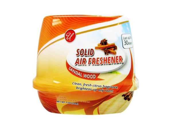 Solid Air Freshener (Sandal Wood Scent), 7 oz.