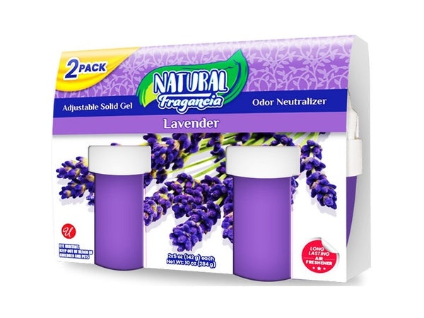 Lavender Adjustable Solid Gel Air Freshener, 10oz, 2 ct.