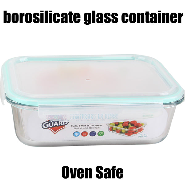 Fresh Guard Glass Container 50.7oz Oven Safe