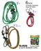 Bungee Stretch Cords, 6-ct.