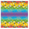 Rainbow Fun Emoji Rectangular Plastic Table Cover, 54"x84"