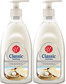 Universal Classic White Pearls Hand Soap, 13.5 oz (Pack of 2)