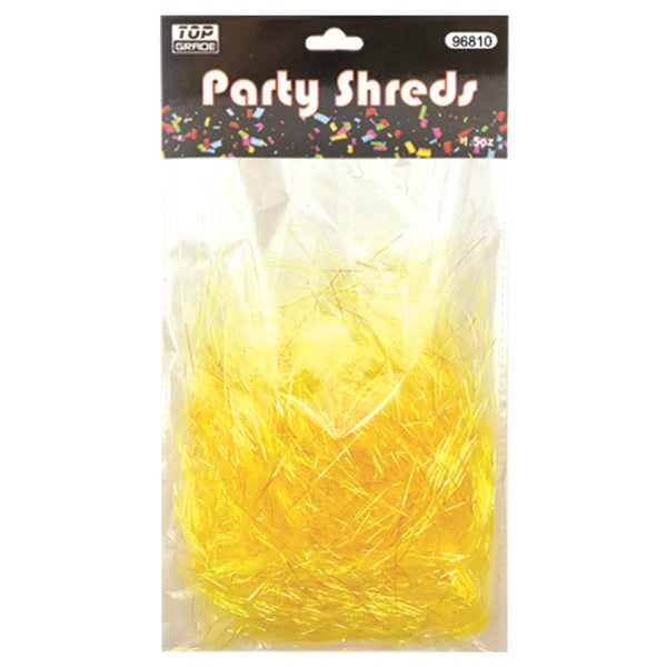 Yellow Party Shreds, 0.75 oz.