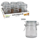 Glass Jar Gasket Lid 150ml