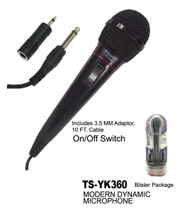 Microphone With 8 ft. Cord