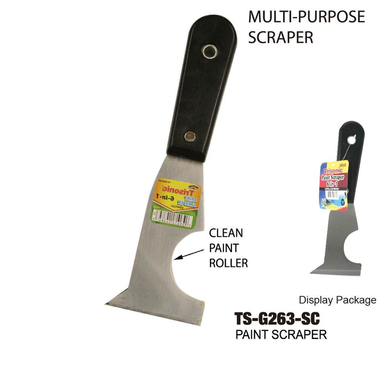 Paint Scraper 6-in-1 Tool