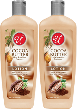 Cocoa Butter Light Soothing Fragrance Lotion, 20 fl oz. (Pack of 2)